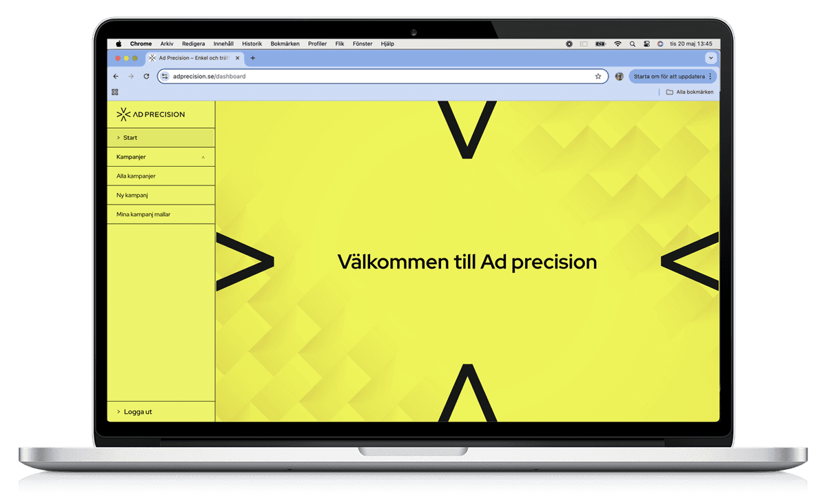 Ad Precision dashboard preview